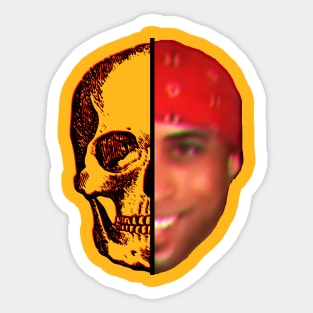 Ricardo Milos Skull Sticker